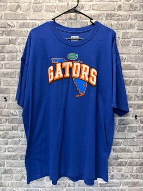 Florida Gators Blue Tee with Orange & White Logo